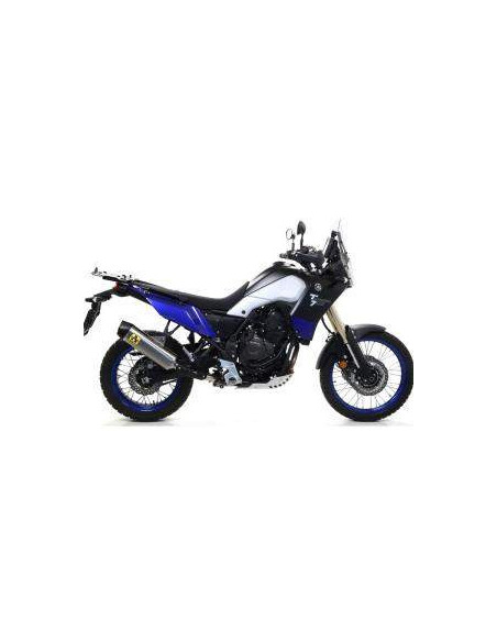 ARROW Escape Yamaha Tenere 700 19- titanio fondo carbono