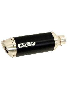 ARROW Silencioso Street Thunder aluminio Negro Yamaha YZFR-MT 125 OC