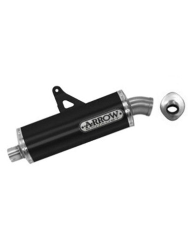 ARROW Escape aluminio negro Honda Africa Twin 1100 20-