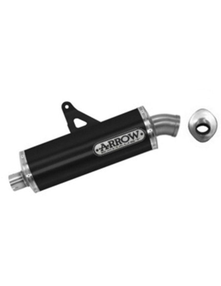 ARROW Escape aluminio negro Honda Africa Twin 1100 20-