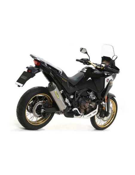 ARROW Escape titanio fondo carbono Honda Africa Twin 1100 20-