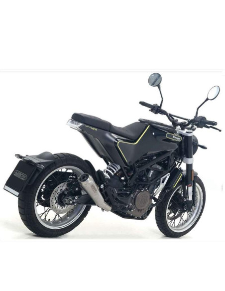 ARROW Escape Pro race acero Husqvarna Svartpilen-Vitpilen