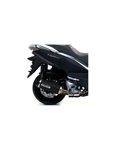ARROW Escape aluminio negro Sym Cruisym 125i 18- OC