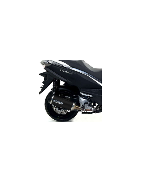 ARROW Escape aluminio negro Sym Cruisym 125i 18- OC