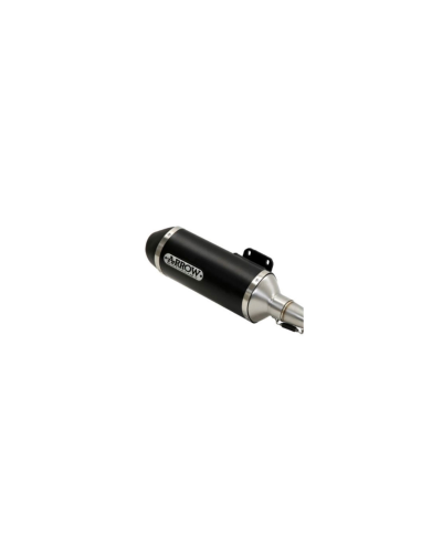 ARROW Escape URBAN aluminio DARK Yamaha XMax 125 18-20 Homologado OC