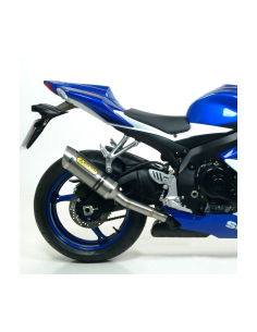 ARROW Escape Thunder Aluminio Suzuki GSXR600-750 2008-10 OC 2