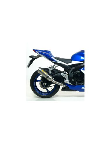 ARROW Escape Thunder Aluminio Suzuki GSXR600-750 2008-10 OC