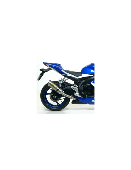 ARROW Escape Thunder Aluminio Suzuki GSXR600-750 2008-10 OC