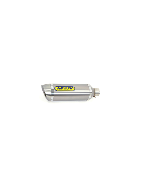 ARROW Escape aluminio fondo acero THUNDER MT07 14-, Tracer 700 16- OC