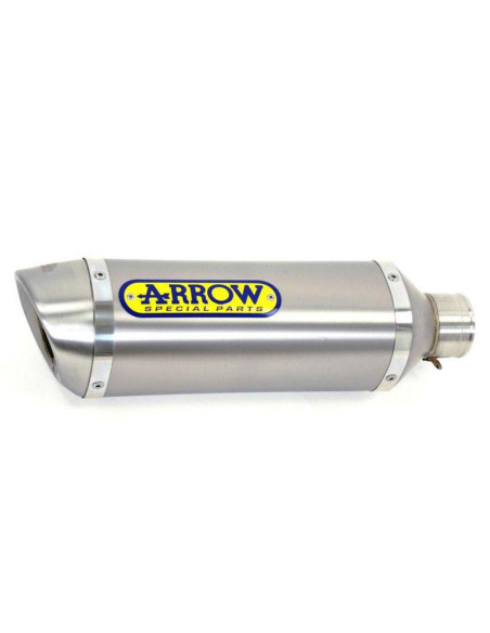 ARROW Escape aluminio fondo acero THUNDER MT07 14-, Tracer 700 16- OC