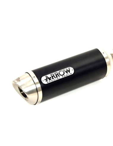 ARROW Escape aluminio negro fondo acero DARK THUNDER MT07 14-, Tracer 700 16- OC