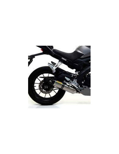 ARROW Escape aluminio Yamaha Mt125 14- OC
