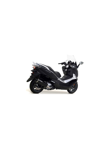 ARROW Escape Sym Cruisym 300 17- aluminio negro OC