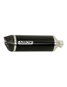 ARROW Escape aluminio negro fondo carbono YAMAHA YZF R6 600 06-16 OC