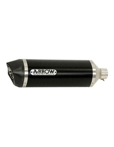 ARROW Escape aluminio negro fondo carbono YAMAHA YZF R6 600 06-16 OC