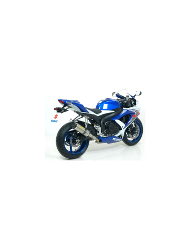 ARROW Escape de aluminio para Suzuki GSXR600-750 2008-10 OC