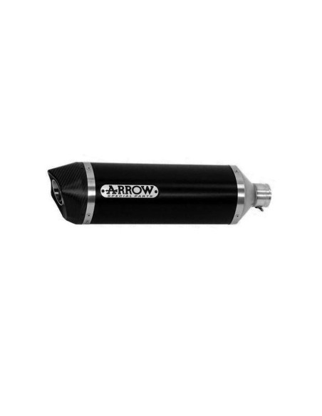 ARROW Escape aluminio negro fondo carbono GSXR 600 11-16 y GSXR 750 11-16 OC