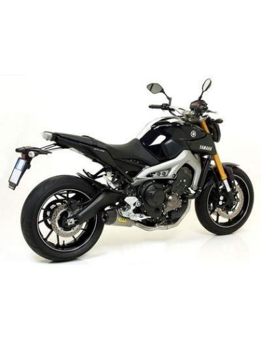 ARROW Escape acero X-Kone Yamaha MT09 13- / MT09 Tracer 15- OC