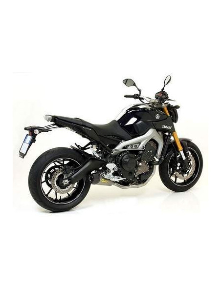ARROW Escape acero X-Kone Yamaha MT09 13- / MT09 Tracer 15- OC