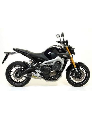 ARROW Escape acero X-Kone Yamaha MT09 13- / MT09 Tracer 15- OC