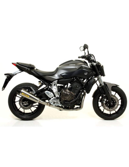 ARROW Escape acero inoxidable X-KONE MT07 14-, Tracer 700 16- OC