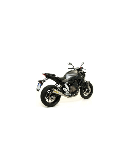 ARROW Escape acero inoxidable X-KONE MT07 14-, Tracer 700 16- OC