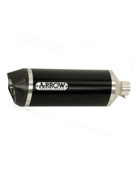ARROW Escape aluminio negro Suzuki VStrom 650 17- OC