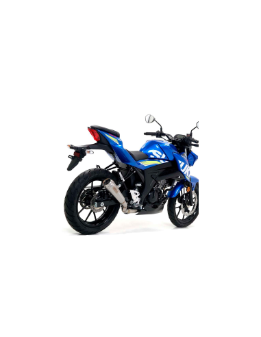 ARROW Escape Nichrom Pro Race negro Suzuki GSXS 125 2017- OC