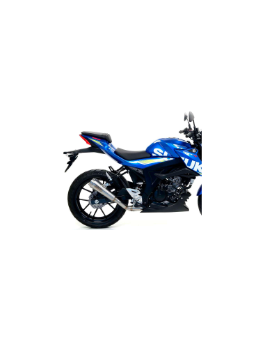 ARROW Escape Nichrom Pro Race negro Suzuki GSXS 125 2017- OC