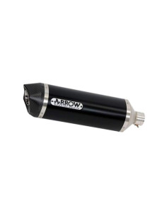 ARROW Escape aluminio negro Kymco Xciting 400i 17-18 OC