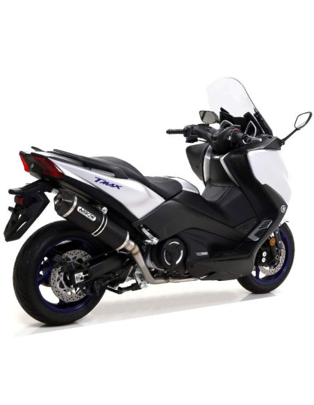 ARROW Escape aluminio negro fondo carbono Yamaha TMax 530-560 OC