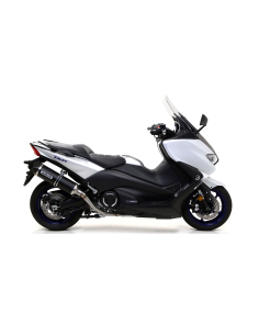ARROW Escape aluminio negro fondo carbono Yamaha TMax 530-560 OC 2