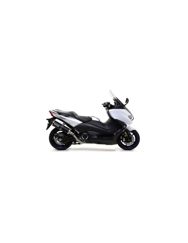 ARROW Escape aluminio negro fondo carbono Yamaha TMax 530-560 OC