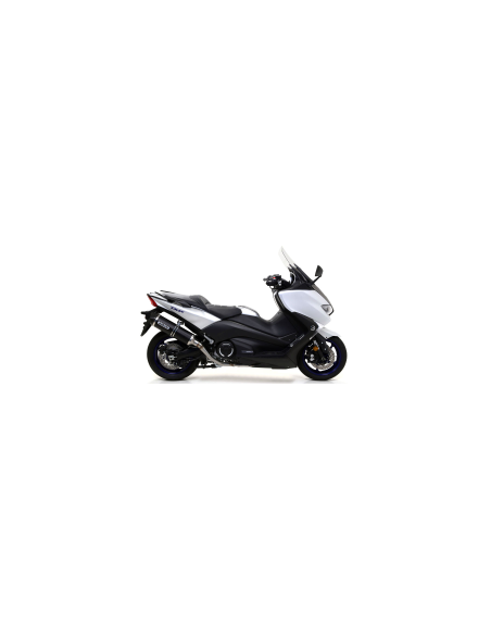 ARROW Escape aluminio negro fondo carbono Yamaha TMax 530-560 OC