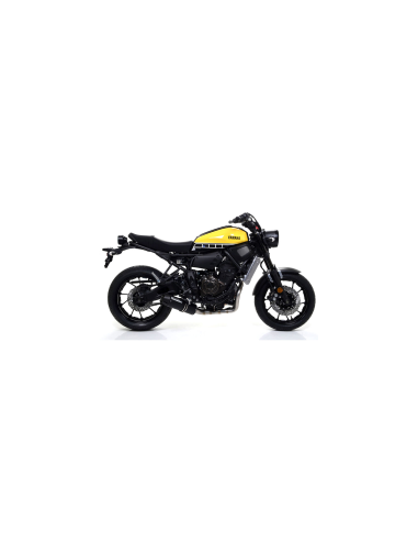 ARROW Escape acero fondo carbono JET-RACE Dark YAMAHA XSR 700,MT07,TRACER OC