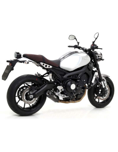 ARROW Escape de acero negro Jet Race Yamaha XSR 900 16- OC