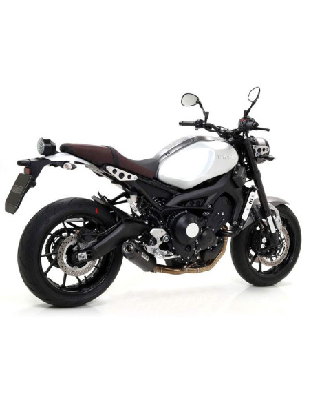 ARROW Escape de acero negro Jet Race Yamaha XSR 900 16- OC