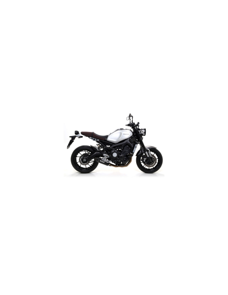 ARROW Escape de acero negro Jet Race Yamaha XSR 900 16- OC