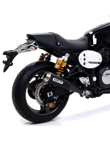 ARROW Escape pro-racing negro Yamaha XJR 1300 07-17 OC