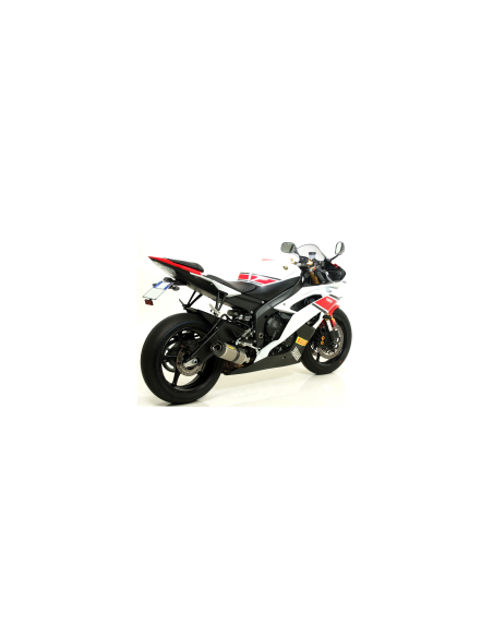 ARROW Escape titanio fondo carbono Yamaha YZF 600 R6 06-16 OC