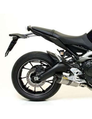 ARROW Escape titanio Thunder Yamaha MT09 13- / MT09 Tracer 15- OC