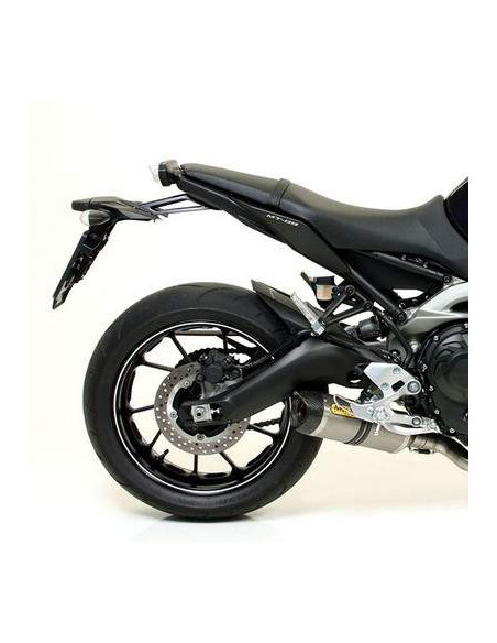 ARROW Escape titanio Thunder Yamaha MT09 13- / MT09 Tracer 15- OC