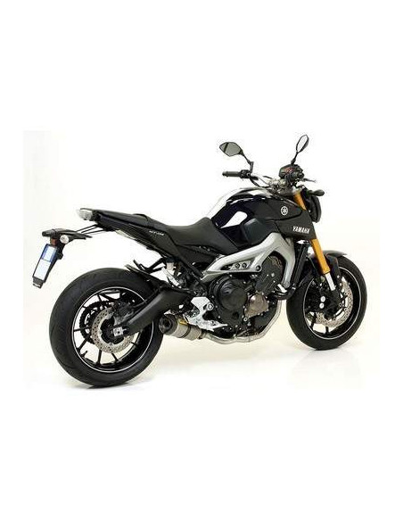 ARROW Escape titanio Thunder Yamaha MT09 13- / MT09 Tracer 15- OC