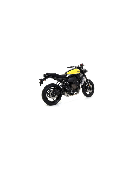 ARROW Escape titanio fondo carbono JET-RACE YAMAHA XSR700,MT07,TRACER OC