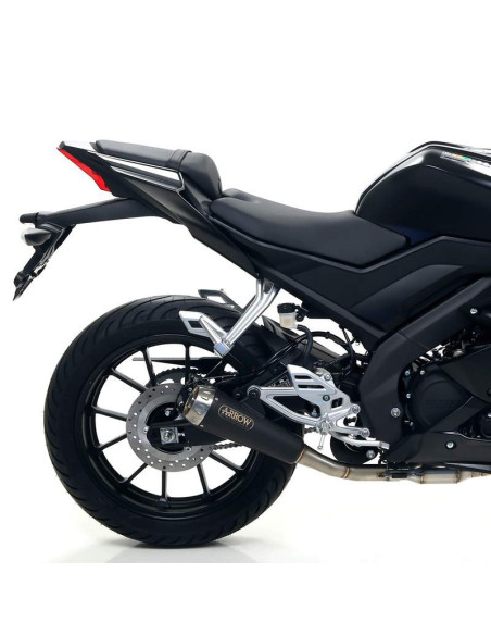 ARROW Silencioso Pro-Race Nichrom Dark Yamaha YZFR-MT 125 19- OC