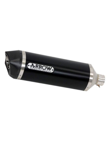 ARROW Escape Street Thunder Dark fondo Carbono Yamaha Yzf R125 08-18 OC