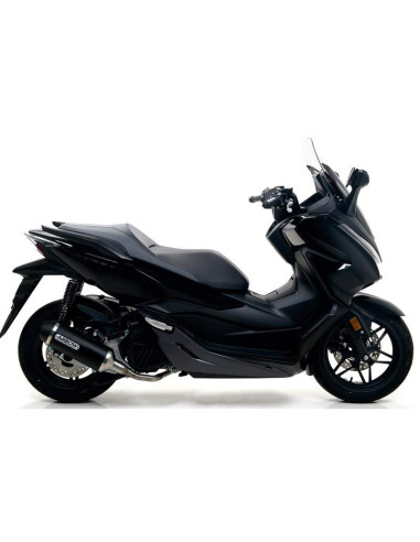 ARROW Escape aluminio negro Urban Honda Forza 125 15-OC