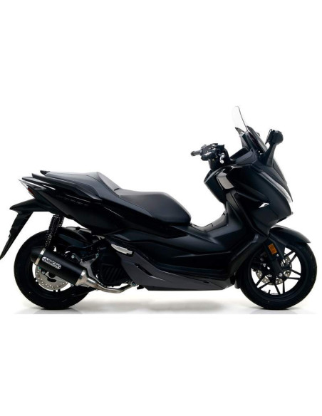 ARROW Escape aluminio negro Urban Honda Forza 125 15-OC