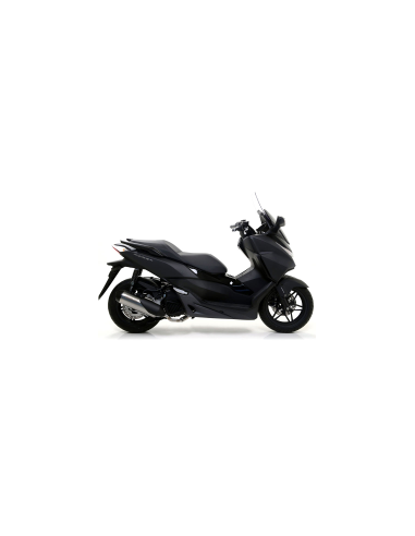 ARROW Escape aluminio negro Urban Honda Forza 125 15-OC