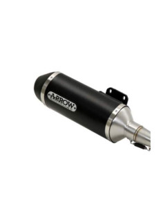 ARROW Escape aluminio negro Dark URBAN HONDA SH125i-150i 17- OC